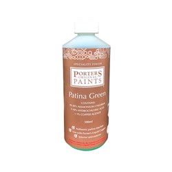 Porter's Paints Patina Green Solution 500ml
